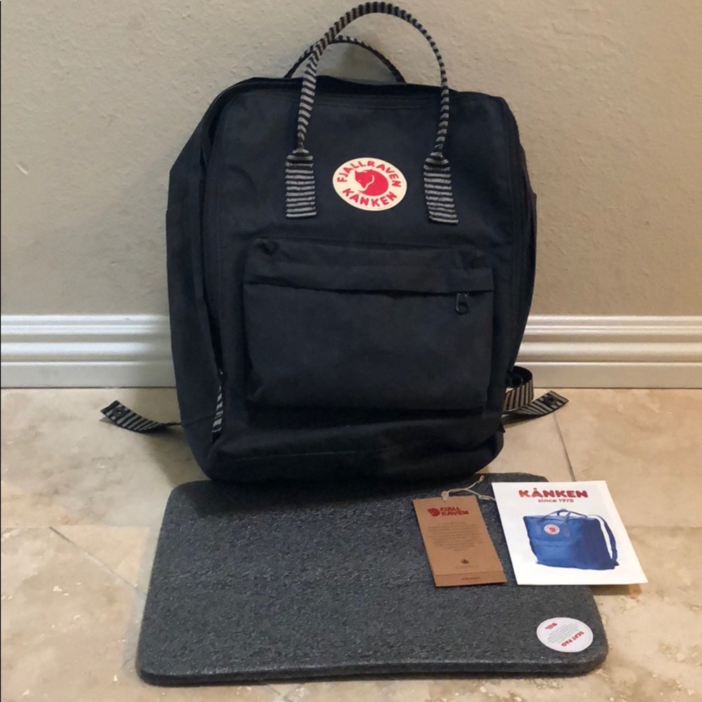 Authentic Fjallraven backpack in black